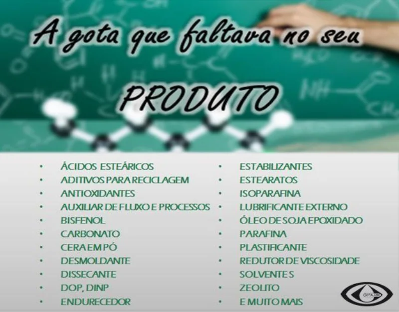 Imagem Ilustrando Gotalube Aditivos